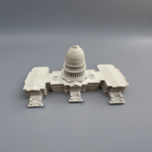 US Capitol Building -8 Inches - Stone Grey - Picture 2 of 2