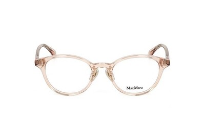 Max Mara MM5090-D 057 Clear Beige Plastic Optical Eyeglasses Frame 49-19-145