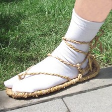 BLEACH Japanese Anime Cosplay Men Summer Shoes Straw Sandals