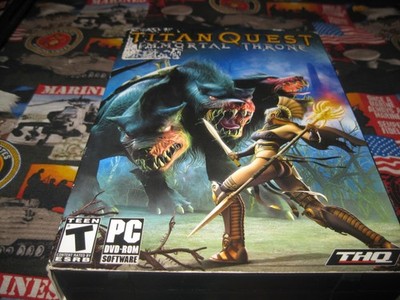 Titan Quest: Immortal Throne (PC, 2007)