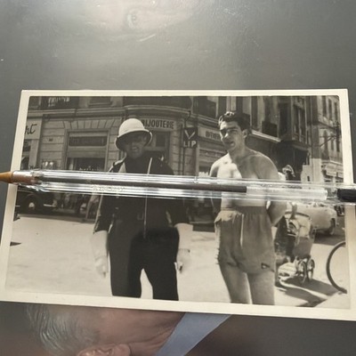 Rarely seen Ron Kray Photo 3.5  x 5.5  Ron on holiday 