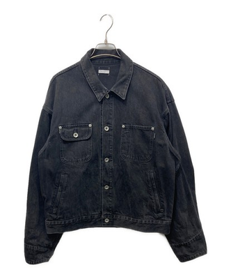 #ad #ad Name. BIO WASH DENIM ENGINEER JACKET Size: 0 Black Men NMJK 015 $241.38