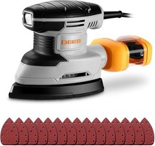 Deltaschleifer Schleifmaschine mit Absaugung für Holz: DEKOPRO Dreieckschleifer