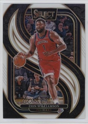 2024-25 Panini Select Premier Level White Prizm 33/149 Zion Williamson #138 hs9