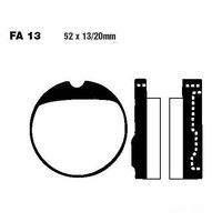 Bremsbelag BremsbeläGe EBC FA013V Vorne FüR Honda CB 550 K Four Bj. 1977-1978
