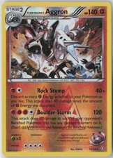 Team Magma's Aggron Holo Rare Double Crisis 14/34 MP on eBay