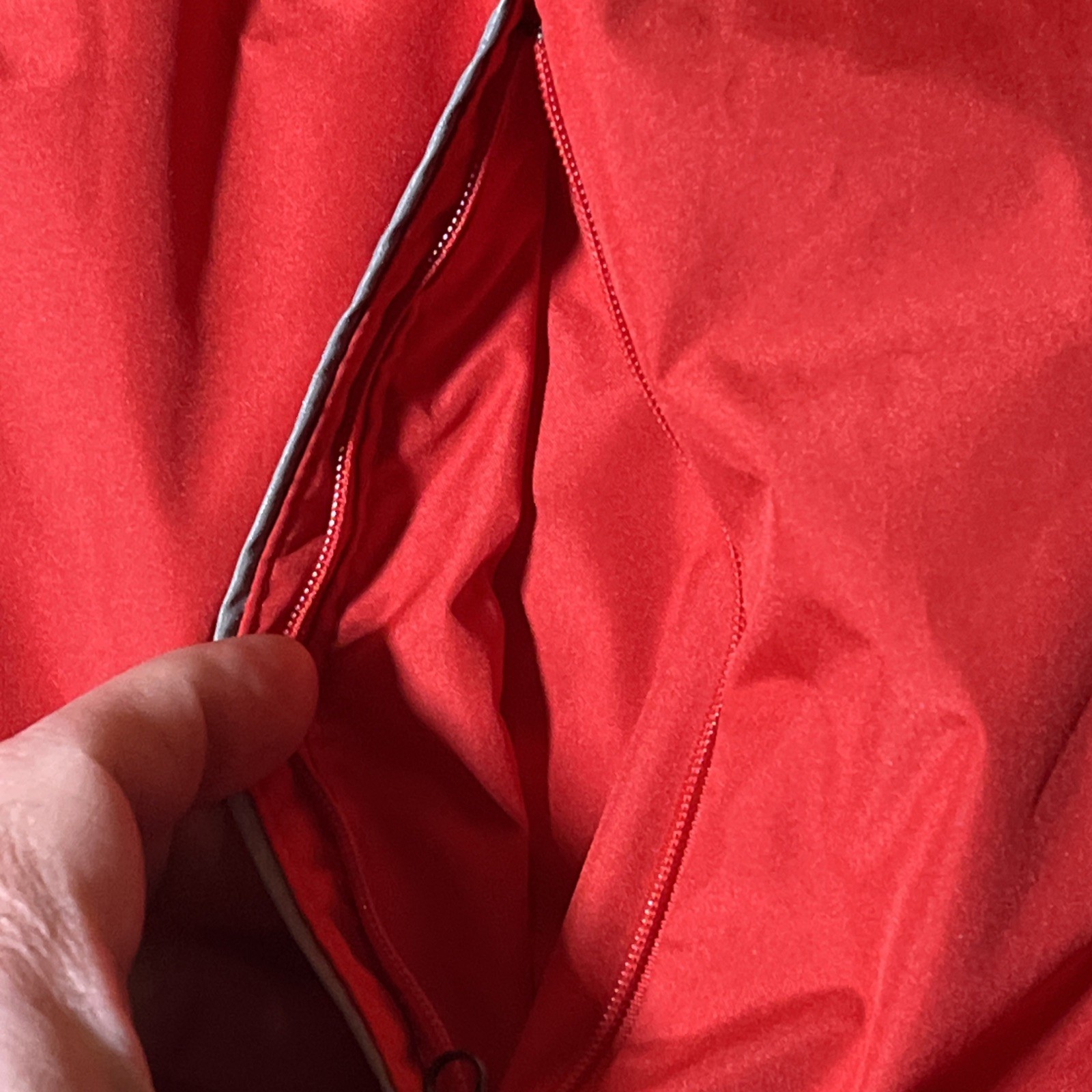 Google Lightweight Full Zip Jacket Red North End … - image 11