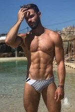 Man Photo Men Interest Beefcake Male Photo Muscle Man Photo 5"x7" Cris 50 -  135