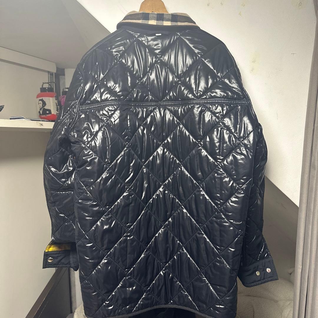 2023 Burberry Jacket with Check Patchwork Design - image 8
