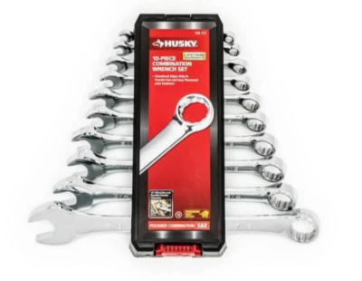 #ad Husky SAE Combination Wrench Set 10 Pc $26.99