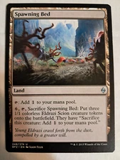 Spawning Bed (248/274) Battle for Zendikar BFZ Land MTG Magic NM BULK DISCOUNT!