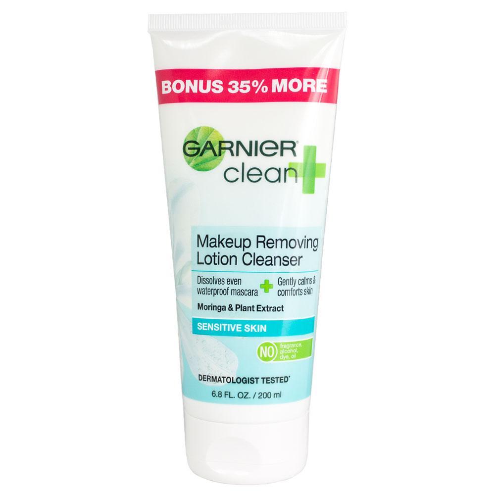 garnier clean makeup removing lotion cleanser