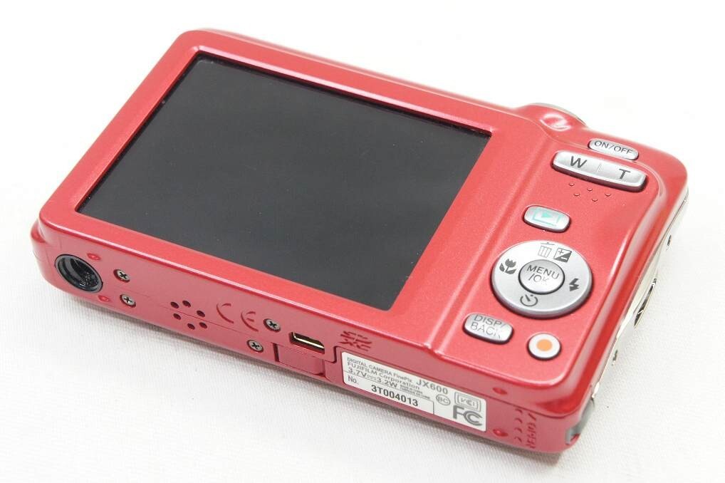 FUJIFILM FinePix JX600 14.0MP Compact Digital Camera Red w