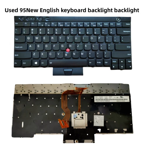 T430 T430I X230 X230I T530 W530 US Backlit Keyboard Used For Lenovo ThinkPad - Afbeelding 7 van 8