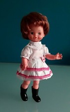 "GABAR" Bambola vintage, anni 70,materiale gomma e plastica, altezza 30 cm.