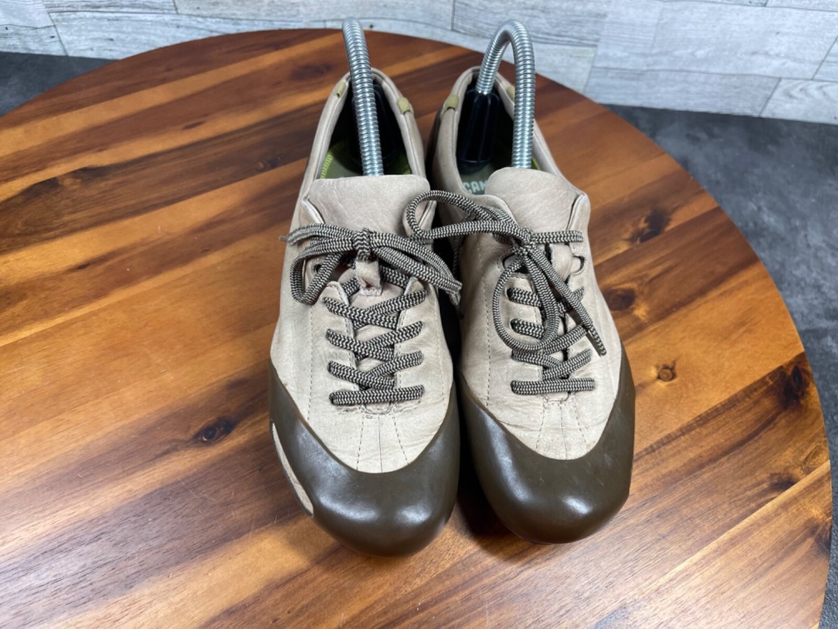 【CAMPER】Woman Sneakers Brown Camper Sneakers Women 8M Peu Shoes Brown Leather Comfort