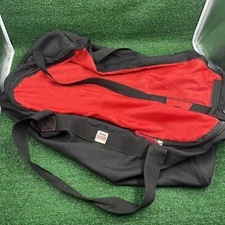 Jeep Duffle XL Bag Shoulder Strap Black Red 30 x 14 x 14 -94.5L-5880 Cu In