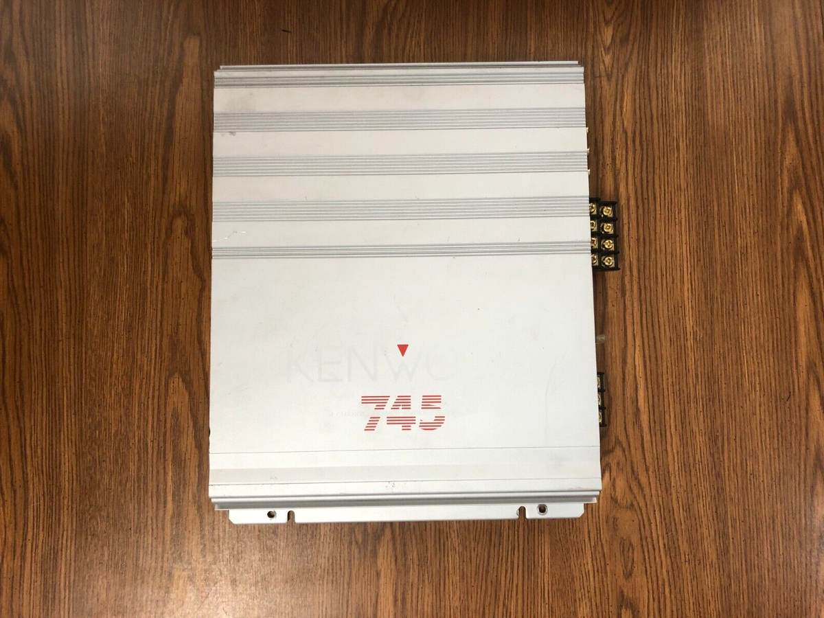 Kenwood KAC-745 Power amplifier 4 channel | eBay