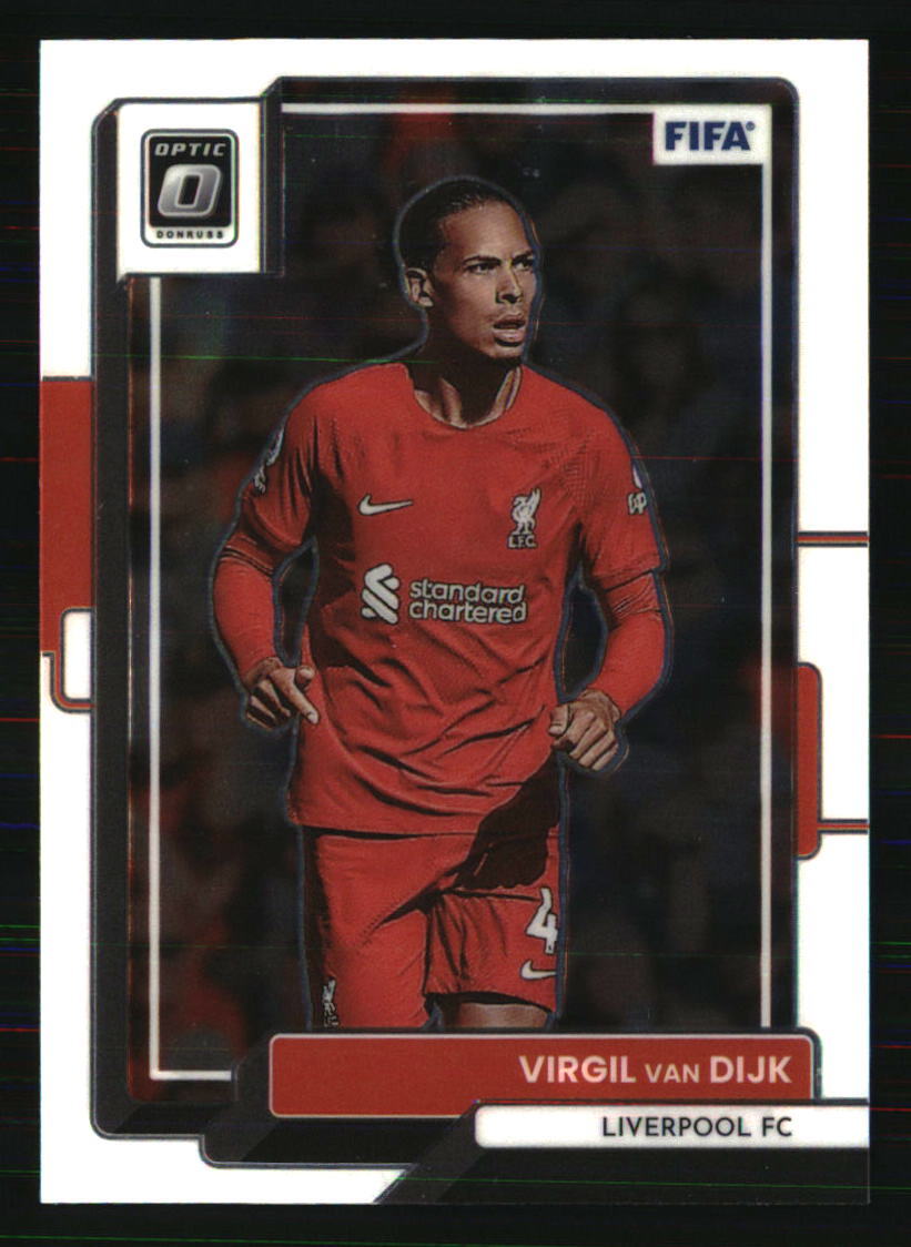 Virgil van Dijk 2022-23 Donruss Optic #78 SOCCER Card