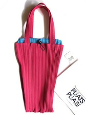 Gorgeous Pleats Pink X Blue Bag Very Rare!!! Last One