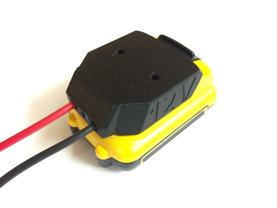 Adaptador para DeWALT o Hércules 12v Max batería calibre 12 dock conector de alimentación Foto 3 de 4