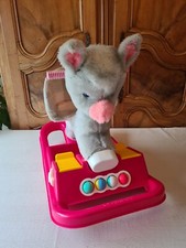 Ancien âne à Bascule GyGy En Peluche, Jouet Vintage Pour Enfant