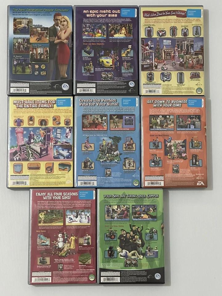 The Sims 2 + Expansions X7 Big Box - Pc - Image 2 of 4
