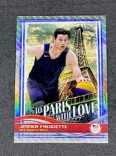2024 Topps Chrome U.S. Olympics Jimmer Fredette To Paris With Love Refractor 11