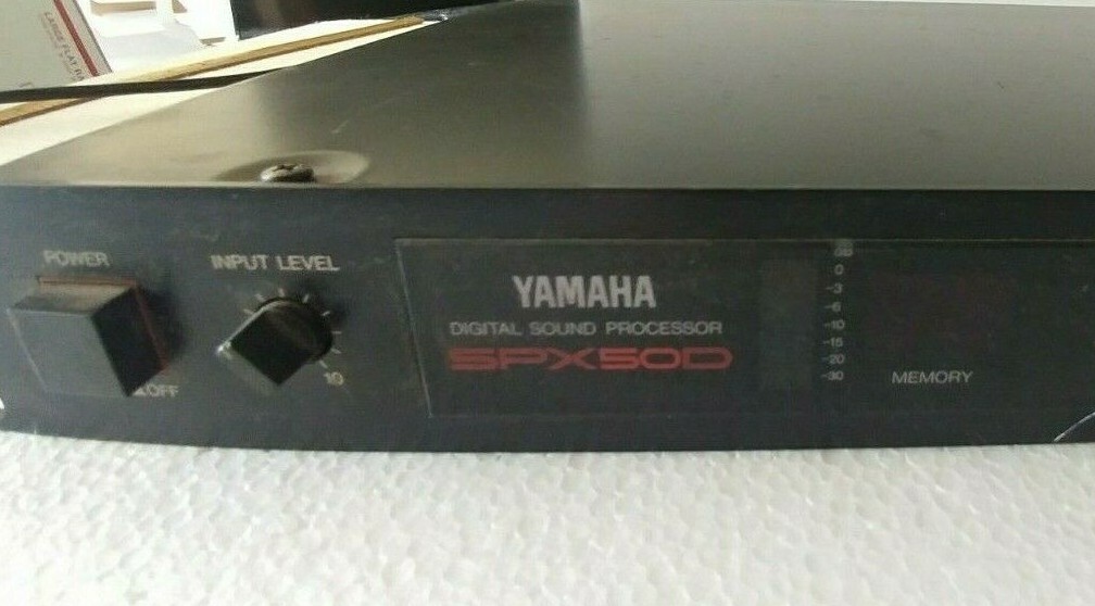 Yamaha SPX50D Digital Effects Sound Processor 1U Japanese