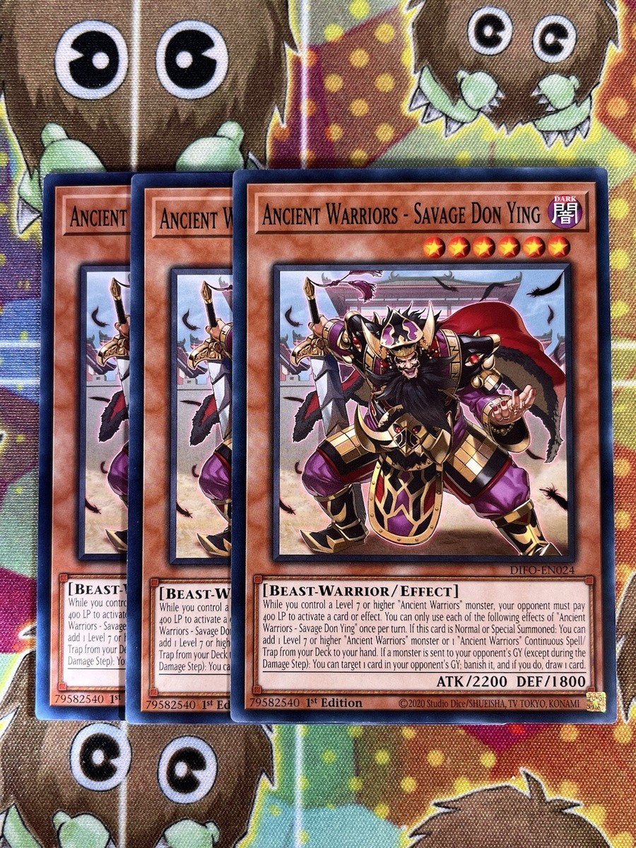 Yugioh Ancient Warriors