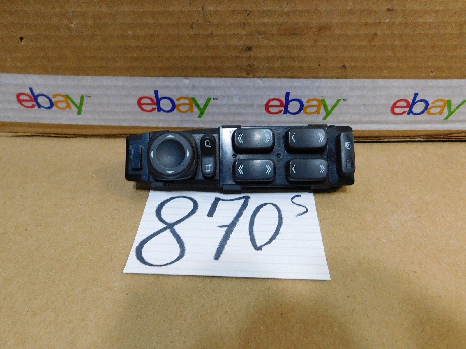 03 04 05 06 07 Cadillac CTS PASSENGER FRONT Window Switch USED #870-S