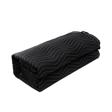Sound Dampening Blanket Studio Grommeted Blanket 96" x 80" Acoustic Black