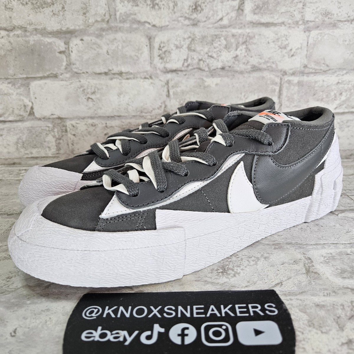 iron grey blazer sacai