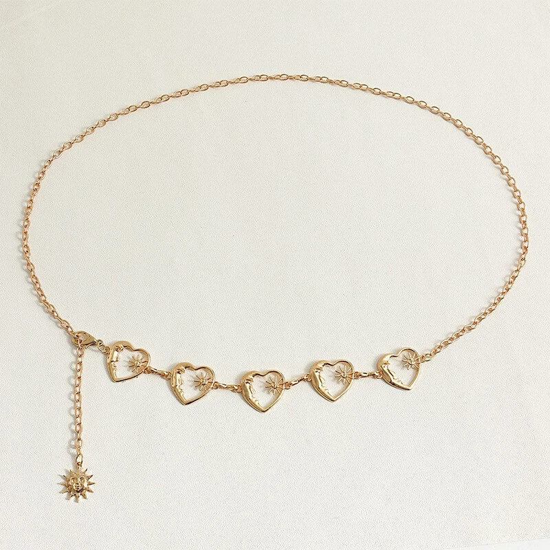 Vintage sun clearance chain belt