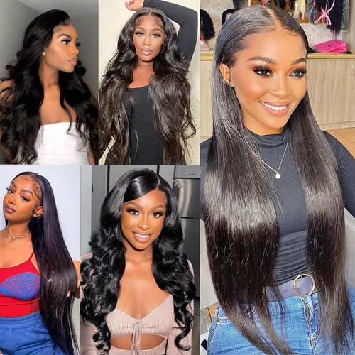 AU 4 Bundles Remy Human Hair Bundles Brazilian Virgin Weave Weft Hair Extensions - Picture 8 of 37