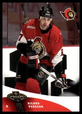2000-01 Upper Deck Heroes #83 Ricard Persson Ottawa Senators Hockey Card
