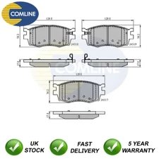 Brake Pads Set Front Comline Fits Hyundai i20 2008- Kia Rio 2005-2011