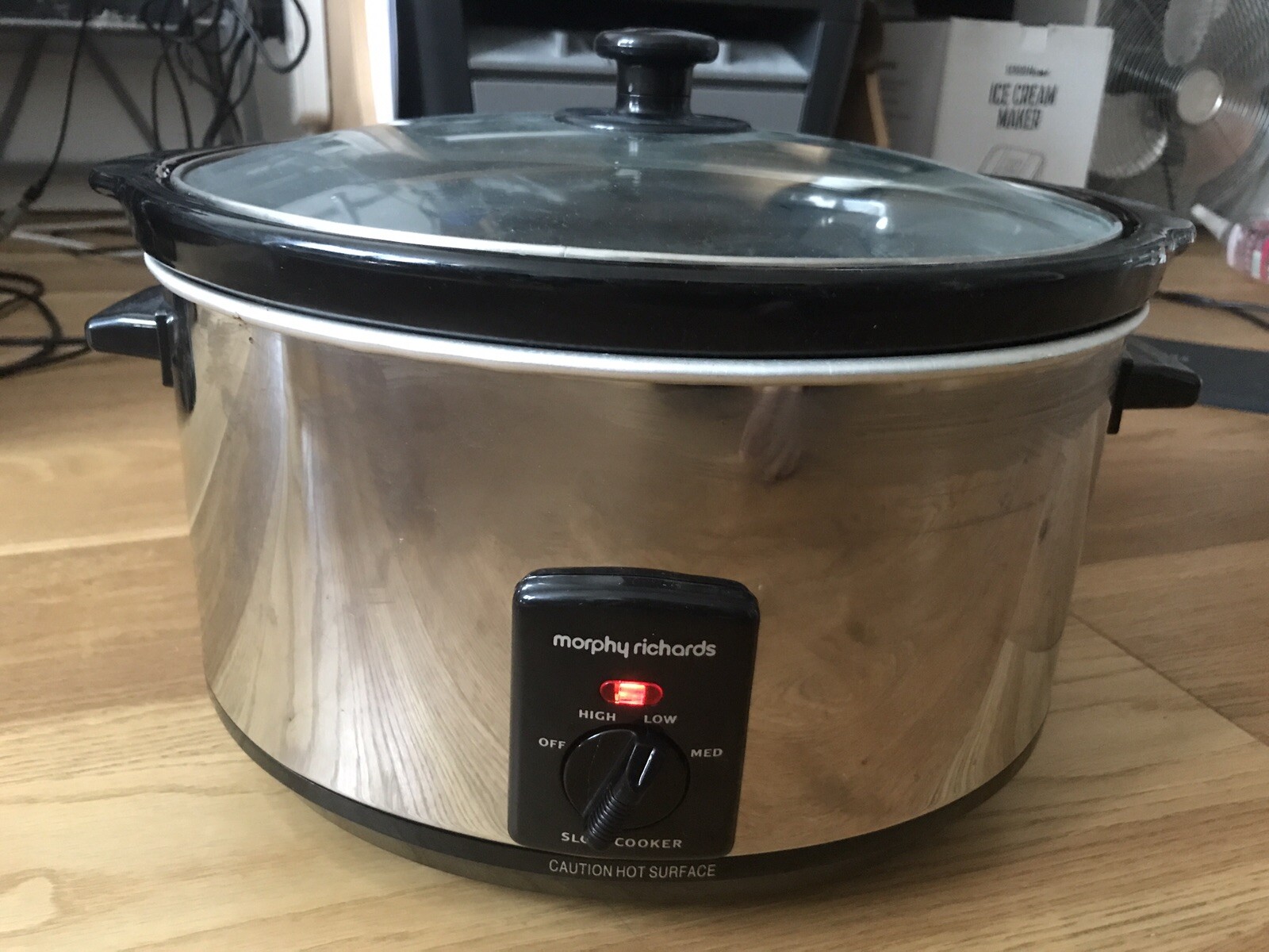 Morphy Richards 48715 6.5L Stainless Steel Slow Cooker for sale online