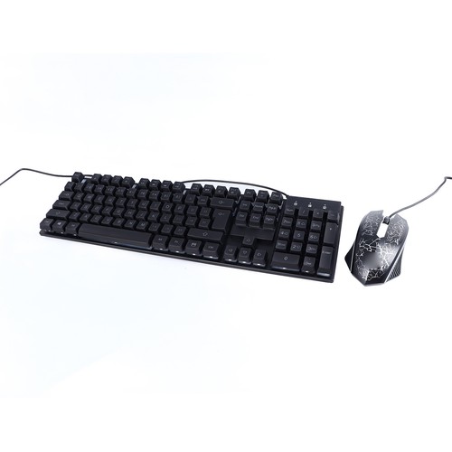 Mechanical Keyboard Wired Mouse Set Ergonomic Keyboard And Mouse Lighting Ga HEN - Picture 19 of 22