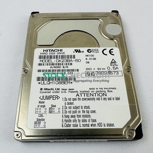Hitachi DK23BA-60 Hard Disk Drive - Picture 3 of 4
