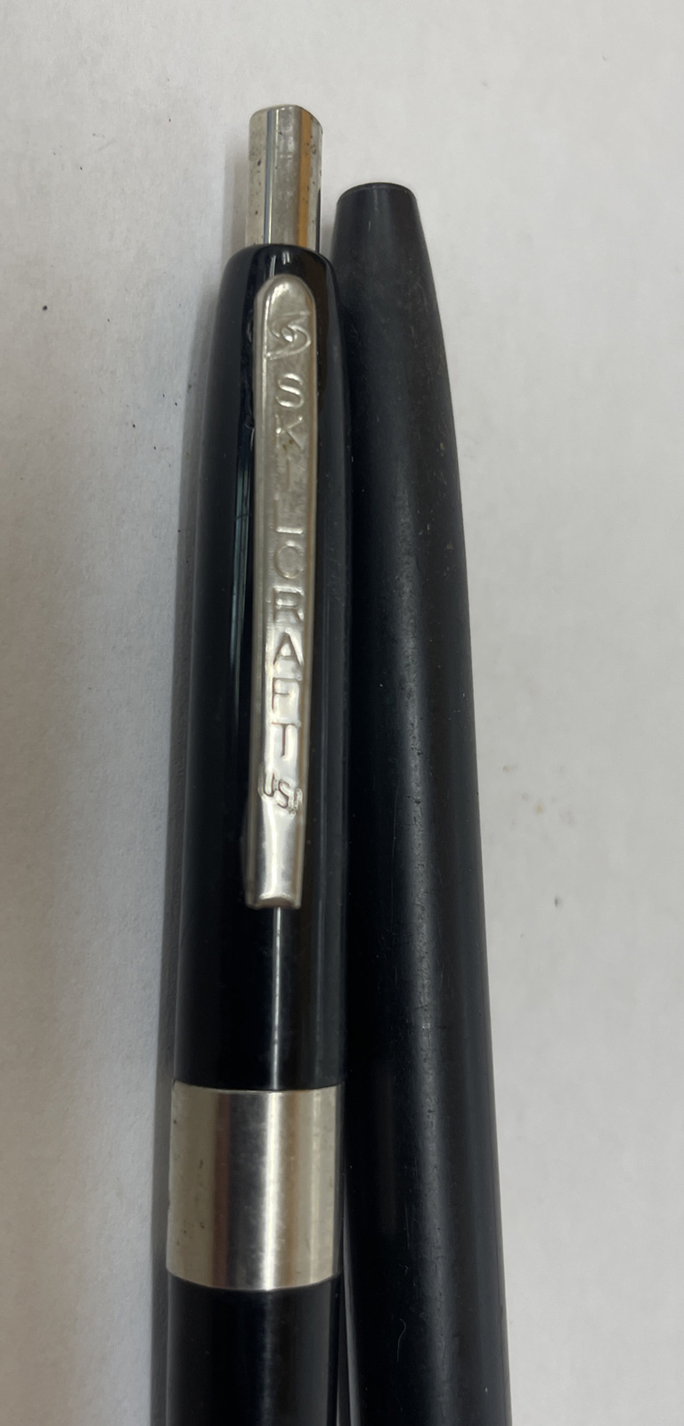 Vintage SKILCRAFT US Government Black Pen & China Marker Wax Pencil