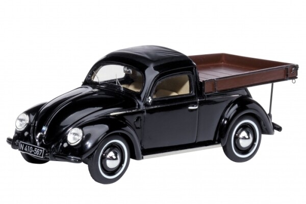 Schuco Vw KäFer Beutler-Pritsche Schwarz 1:43 Limitiert Auf 1000 StüCk-image