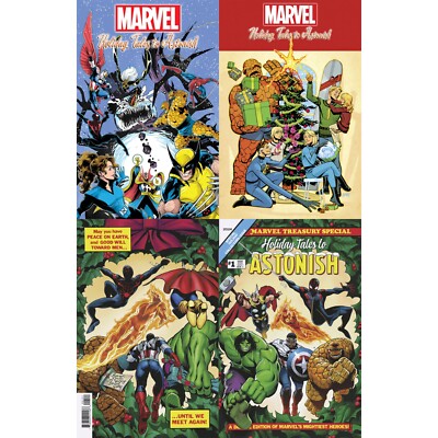 Marvel Holiday Tales to Astonish (2024) #1 Marvel Comics VARIANT SET