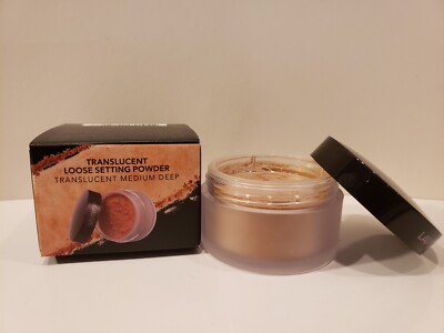 Laura Mercier~Translucent Loose Setting Powder Translucent Medium Deep~0.33oz~NI