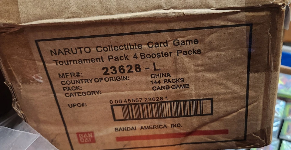 BANDAI NARUTO TCG "TOURNAMENT PACK 4" BOOSTER BOX (FACTORY SEALED/NEW) - Image 3 of 4