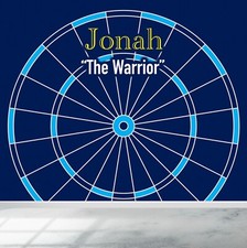 Darts Dart Board Backdrop Wall Paper Wall Mural Standard Wallpaper Paste Fit V3