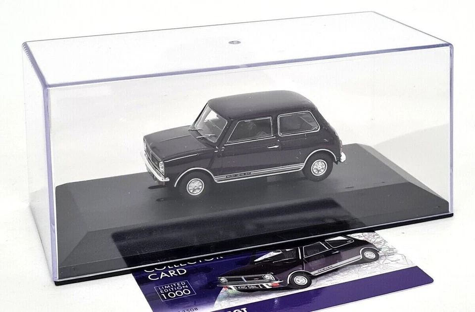 Austin Mini 1275GT 1972 Black Tulip Vanguards VA13508 1:43 Corgi UK RHD 1275 GT - Image 3 of 4