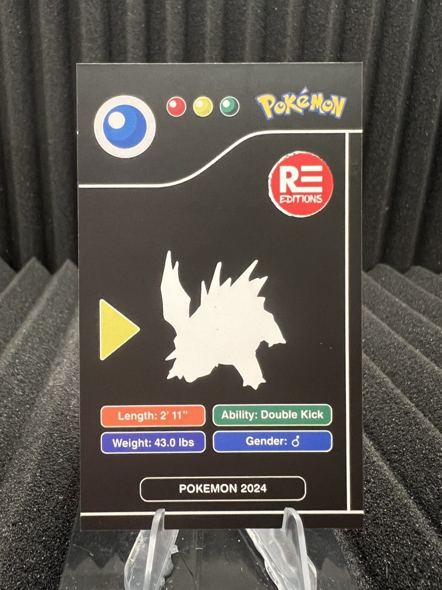 ニドリーノ NIDORINO 第1弾 初版 マークなし PSA10 Nidorino