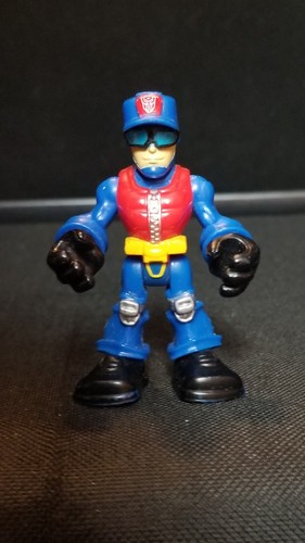 Playskool Rescue Bots Optimus Prime Chase Chief Cody Burns figure 4 lot Hasbro - Picture 7 of 24