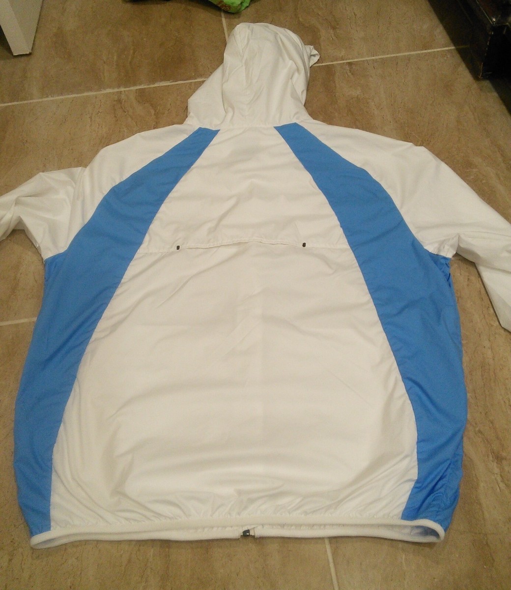 Official Men's Nike Air Jordan Windbreaker Jacket UNC Blue Official Men's Nike Air Jordan Windbreaker Jacket UNC Blue